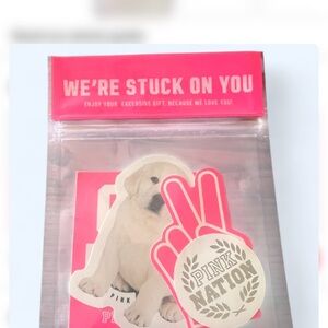 NWT PINK Nation Exclusive Sticker Set